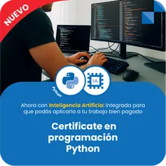 Certificate en Programación Python